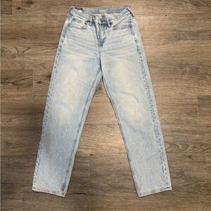 American Eagle Outfitters Blue Straight Leg Jeans 4